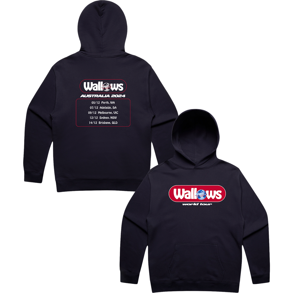 Globe Tour Pullover Hoodie